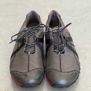 Foot Joy Men's FJ M Project 55247 Spikeless Golf Shoes Size 12 Gray Red